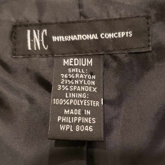 International Concepts Long Dress Coat Size M - Picture 8 of 8